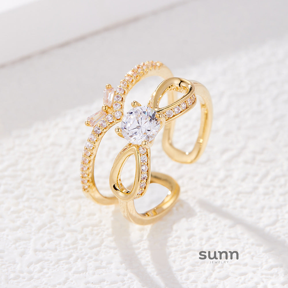 Mayci Delicate Bow Ring [G8M6Y211]
