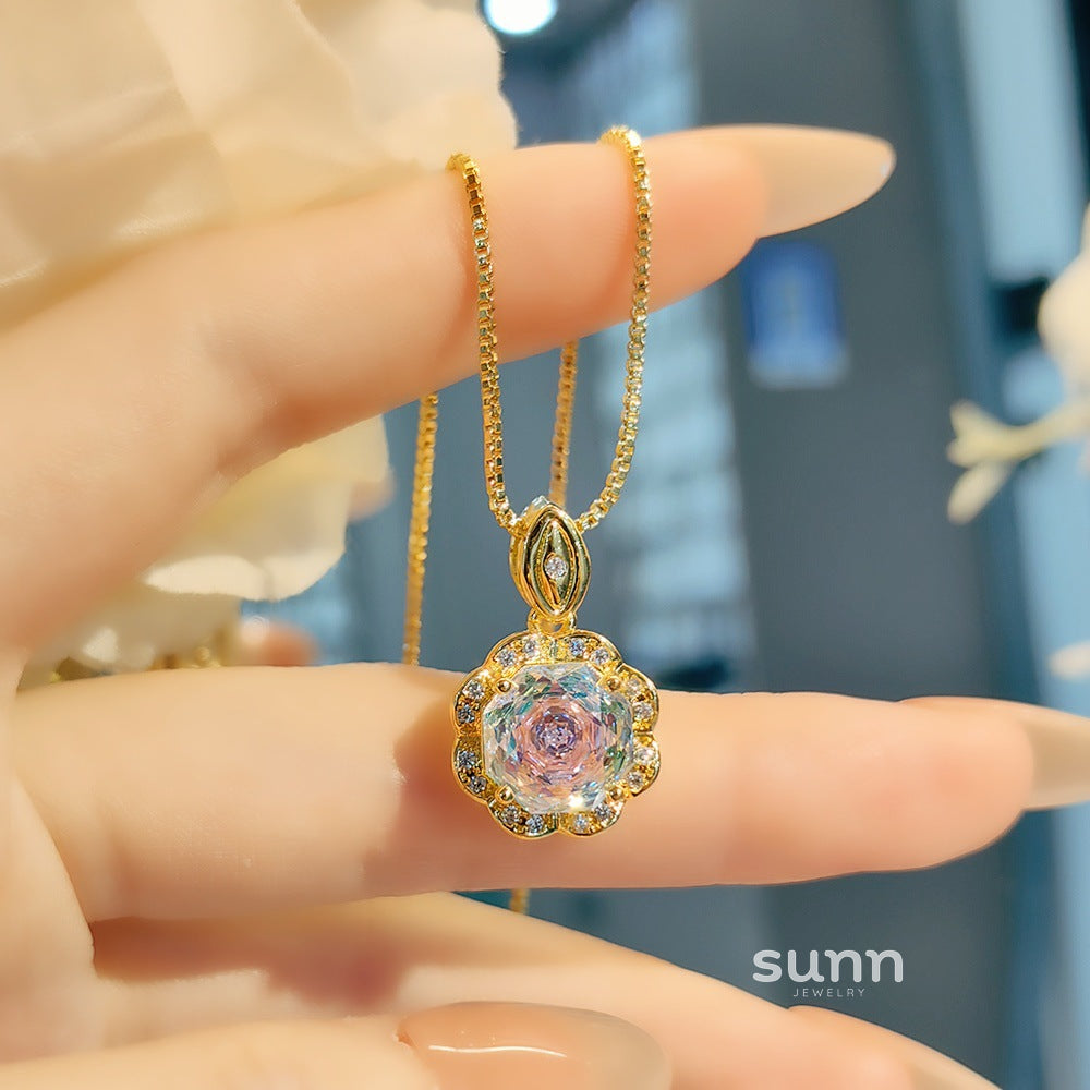 Mayleen Rose Gemstone Jewelry Set [TA3LZY8K]