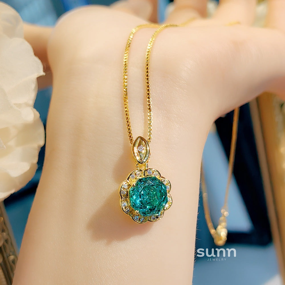 Mayleen Rose Gemstone Jewelry Set [V9F62IOV]