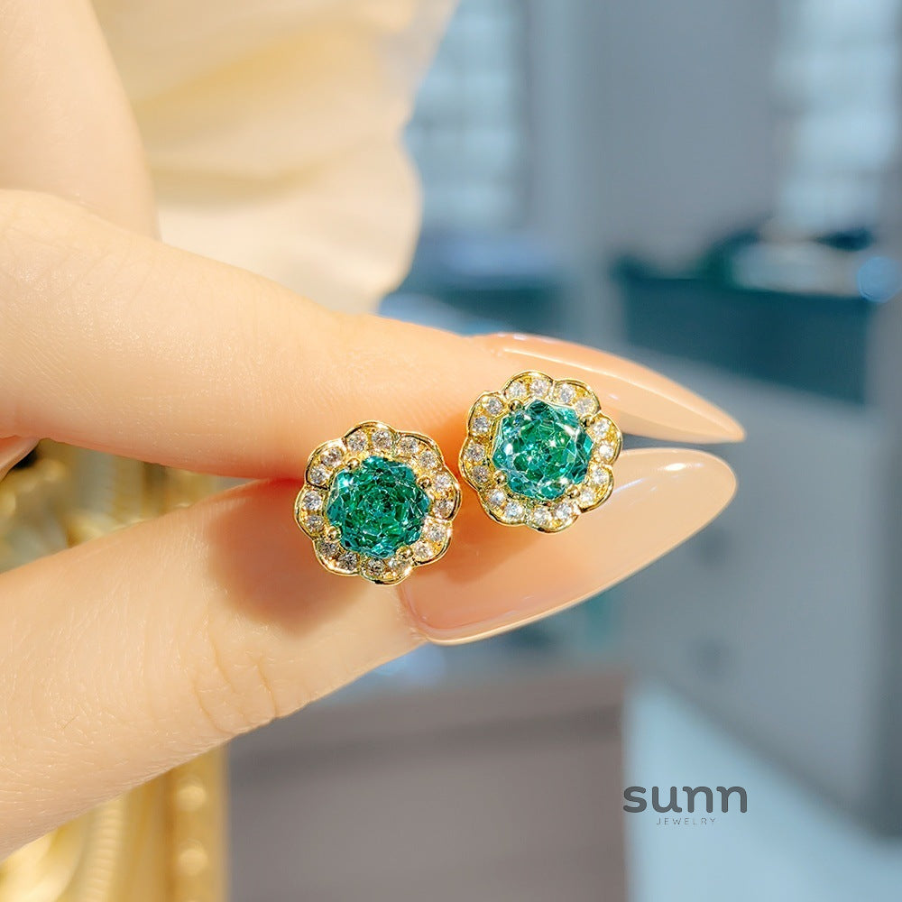 Mayleen Rose Gemstone Jewelry Set [6XI4ECRR]