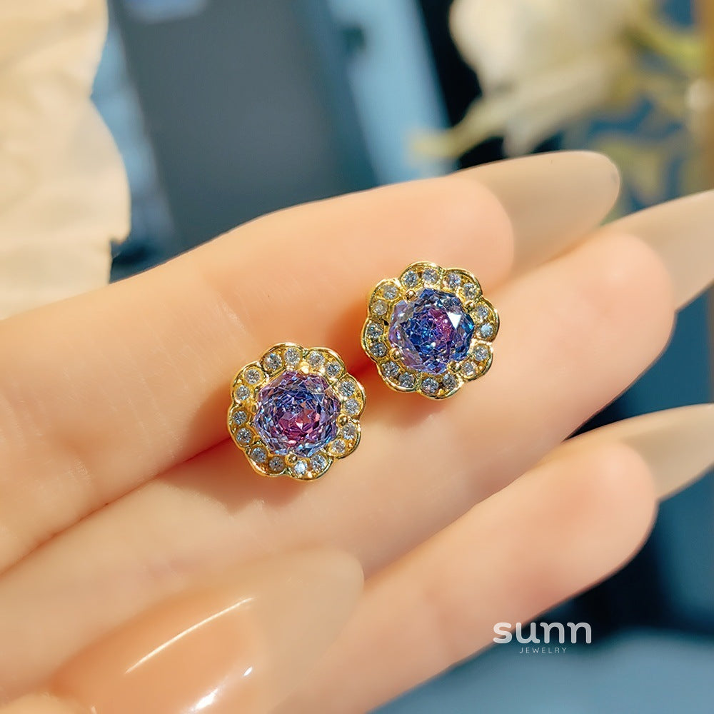 Mayleen Rose Gemstone Jewelry Set [68Y4THNS]