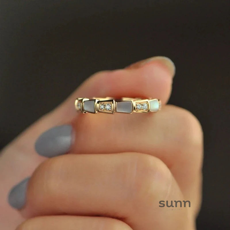 Maylie Serpent Coil Ring