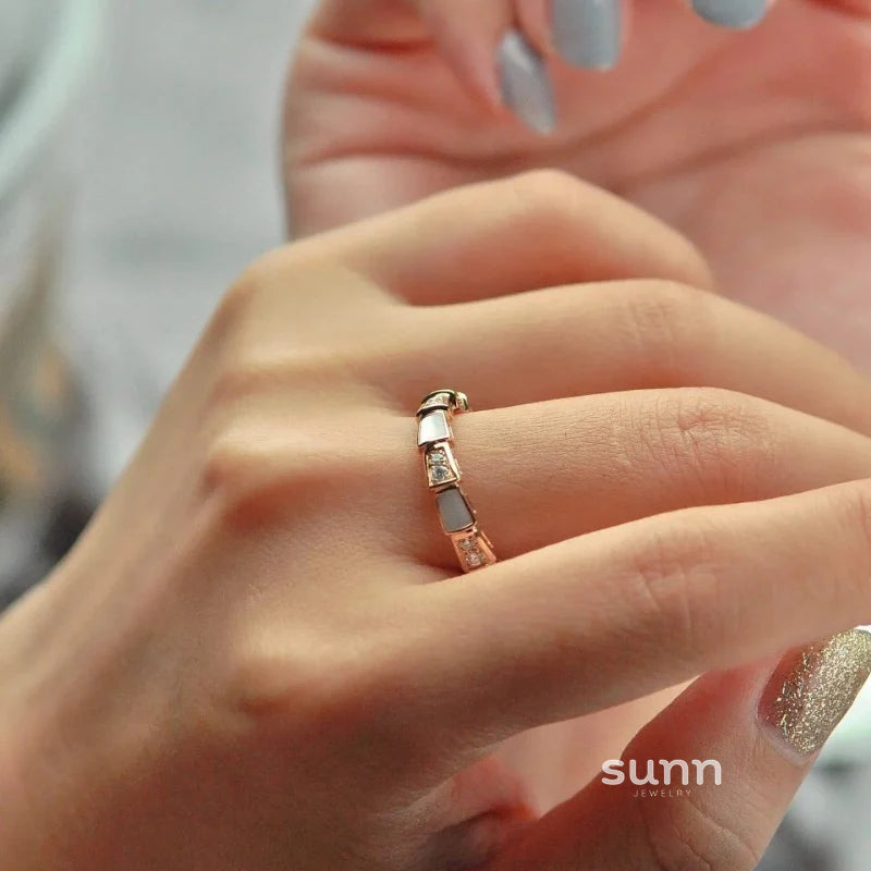 Maylie Serpent Coil Ring