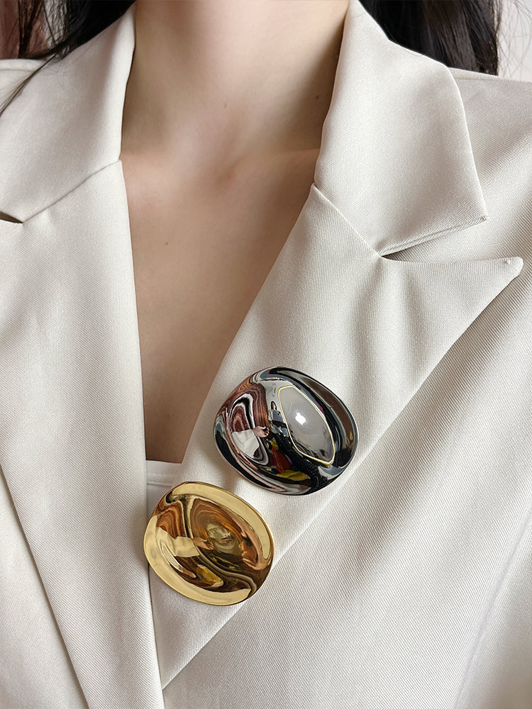 Mckayla Asymmetrical Brooch [N61V9KFZ]
