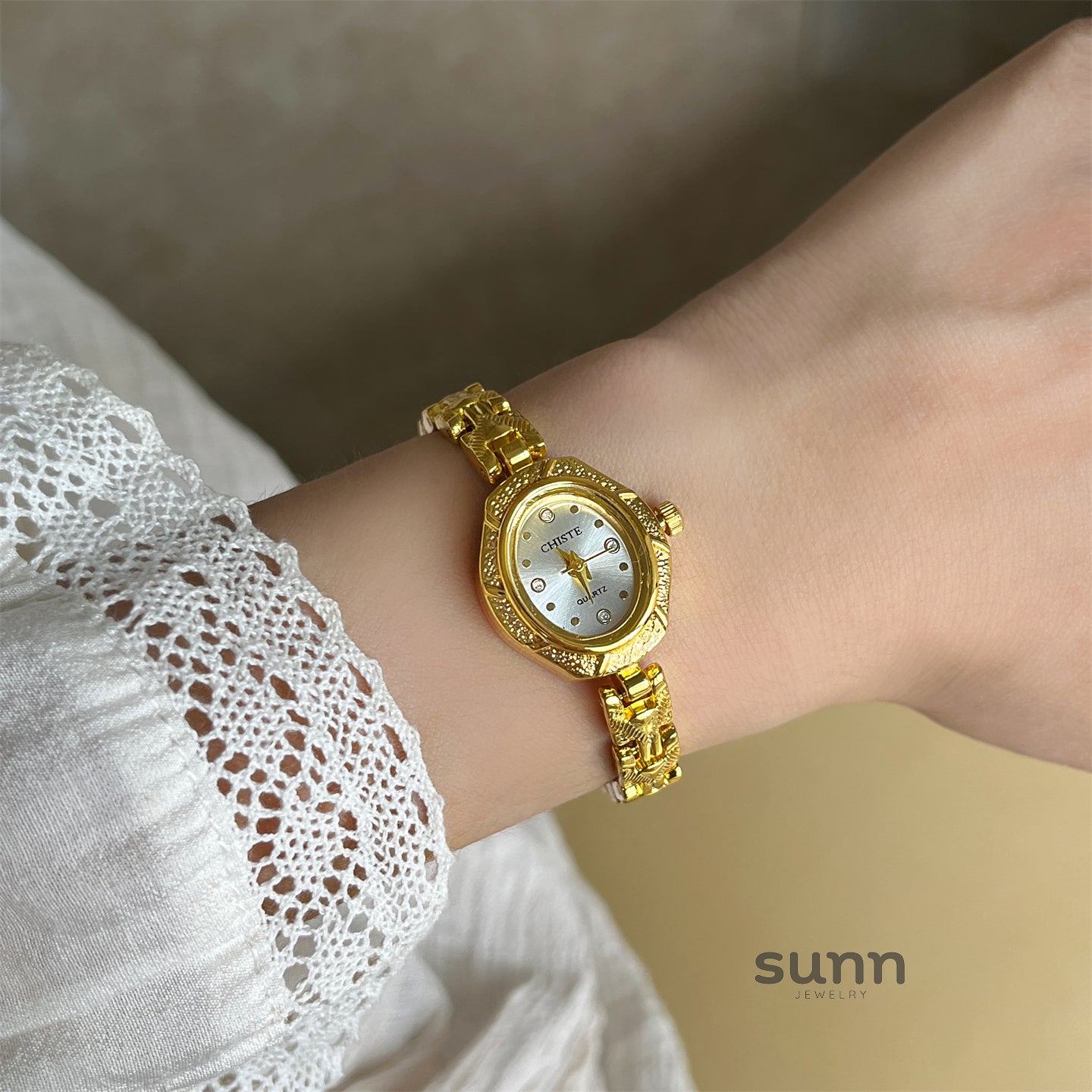 Mckenna Vintage Charm Watch [NJUAADIY]