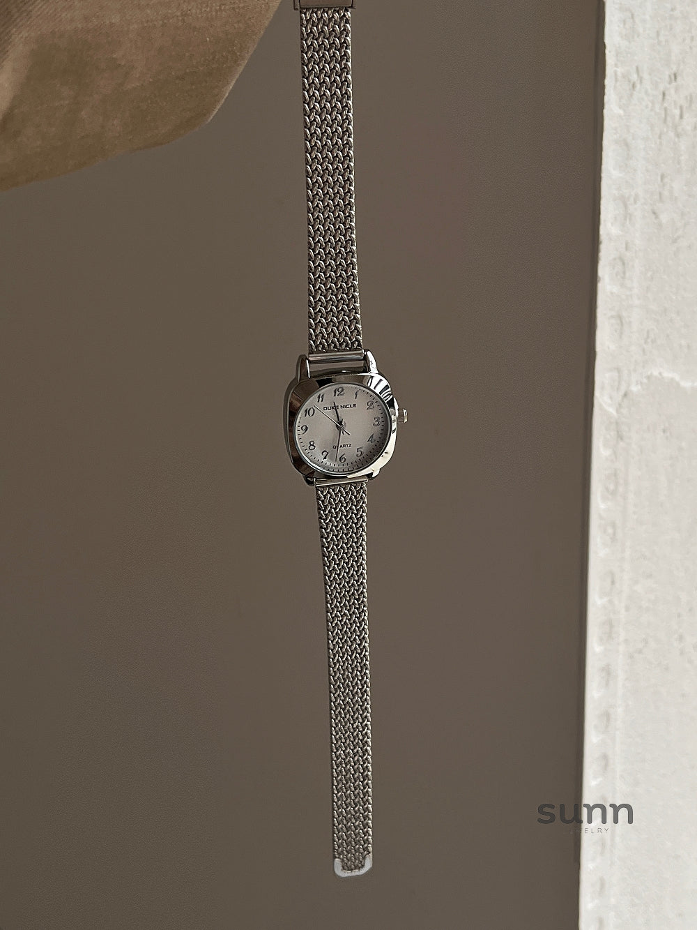 Mckenzi Vintage Square Mesh Watch [257YIVUS]