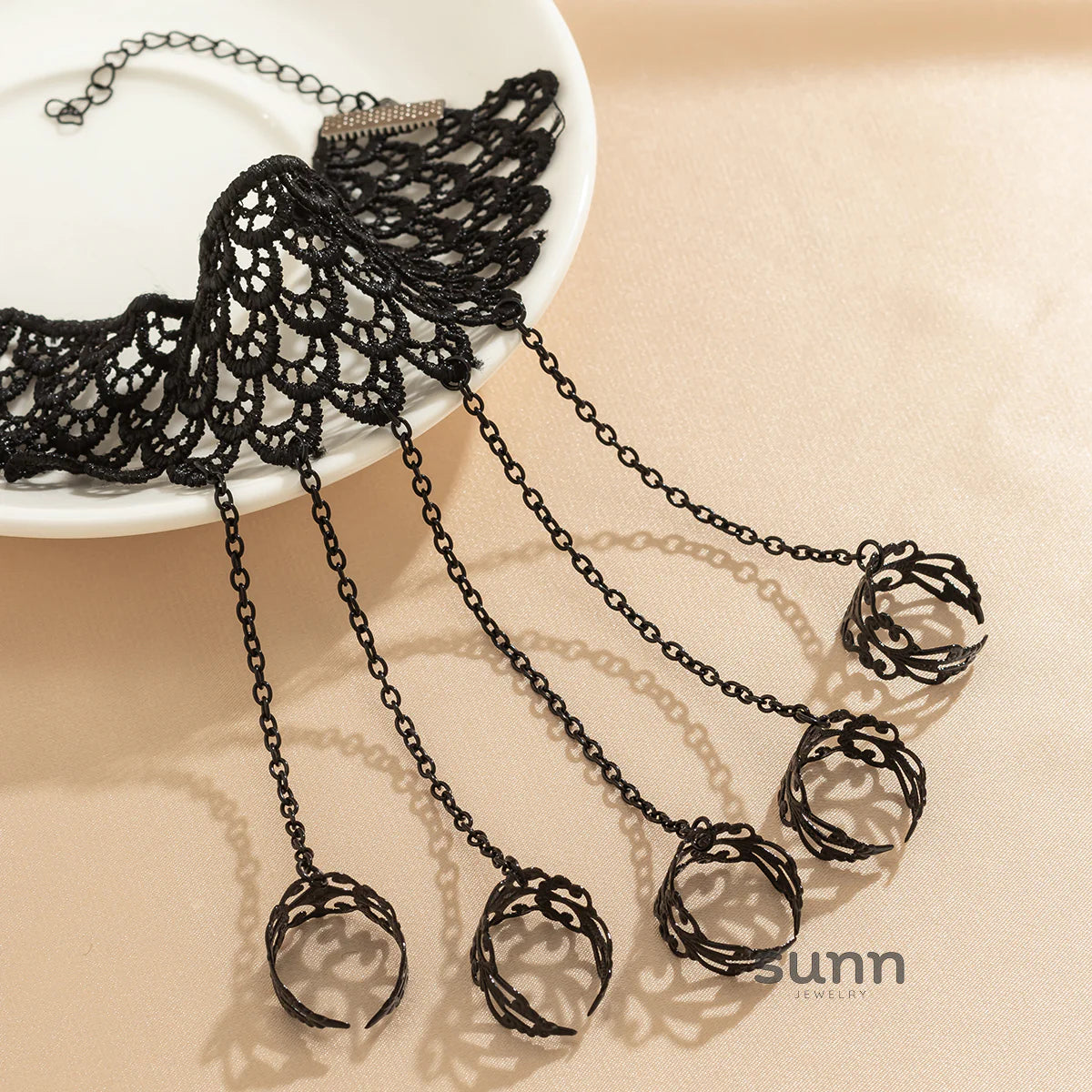 Mckinley Gothic Lace Bracelet