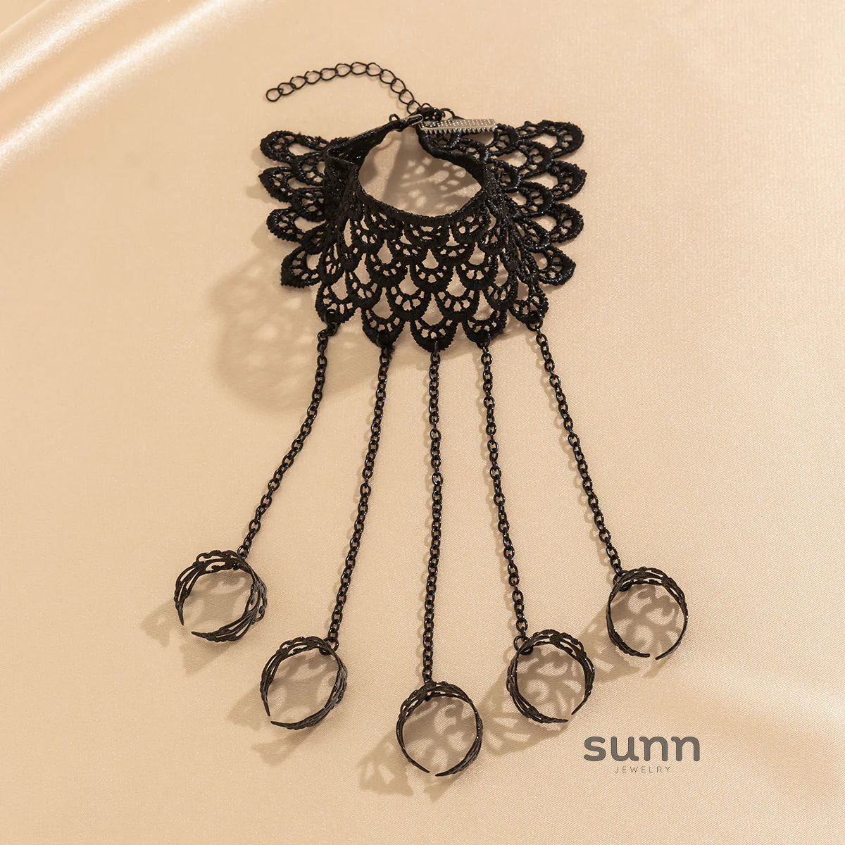 Mckinley Gothic Lace Bracelet