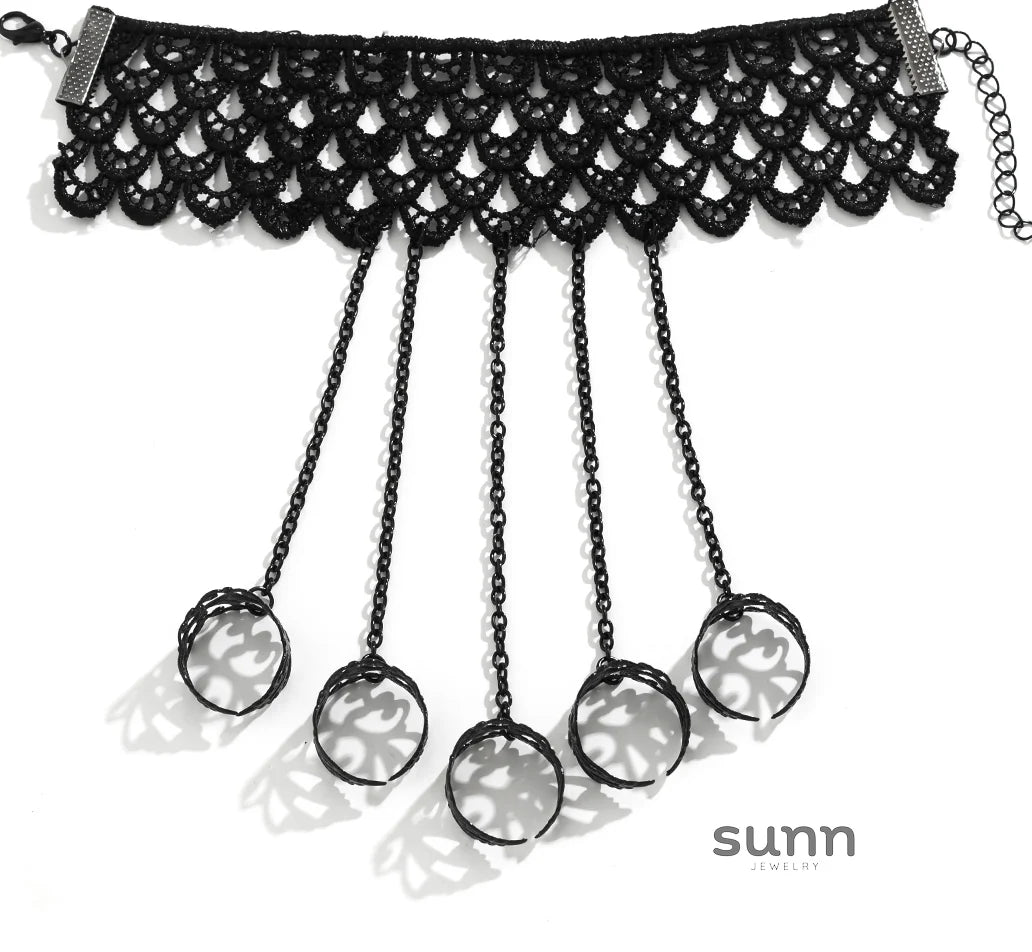 Mckinley Gothic Lace Bracelet