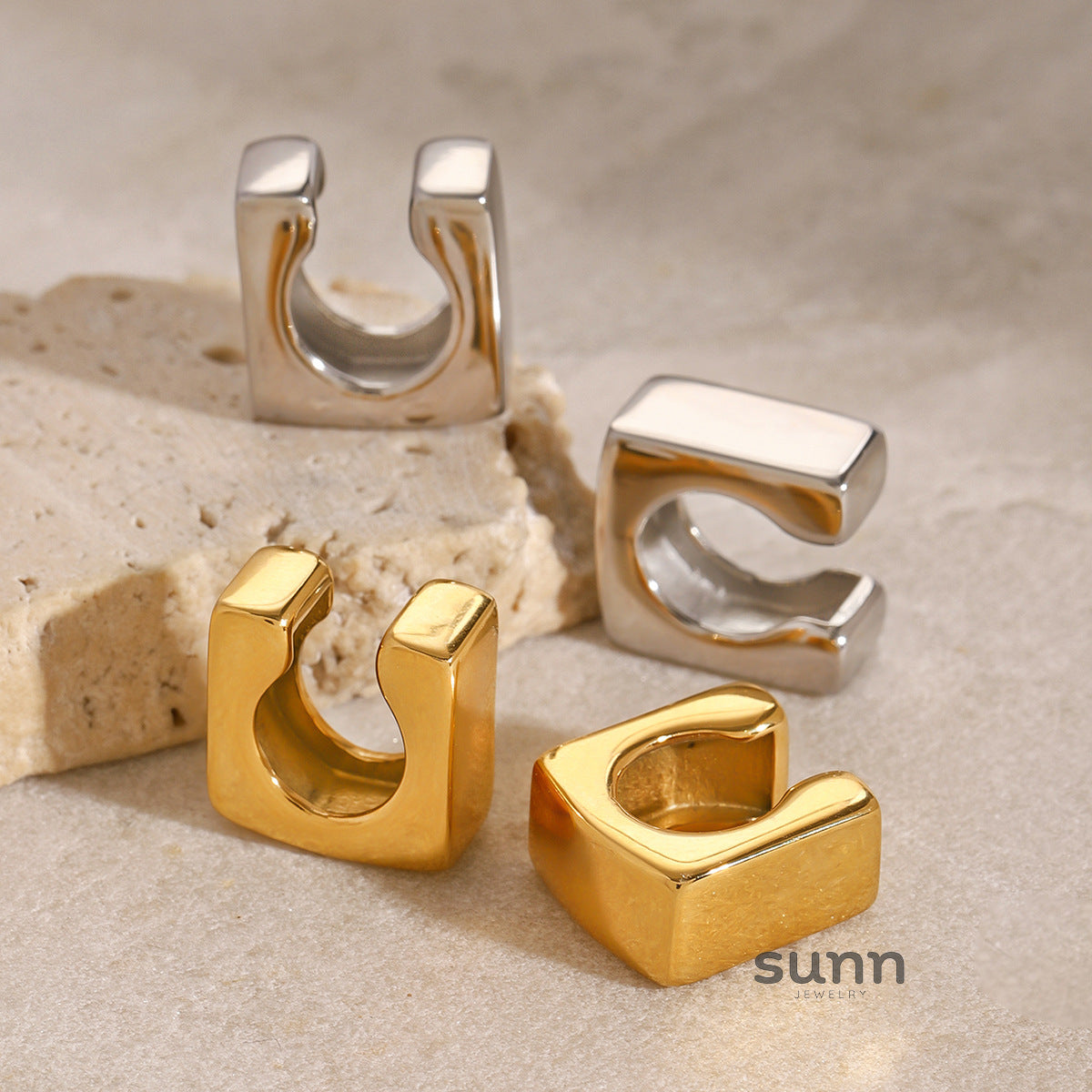 Mckinsey Geometric Ear Cuff [OAT2I679]