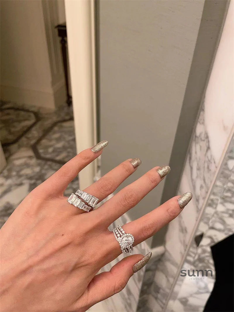 Mckynzie Sparkling Open Ring
