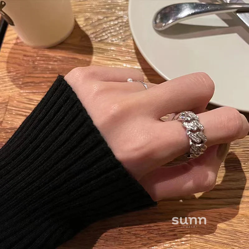 Mckynzie Sparkling Open Ring
