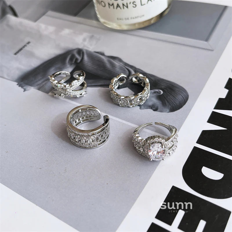 Mckynzie Sparkling Open Ring