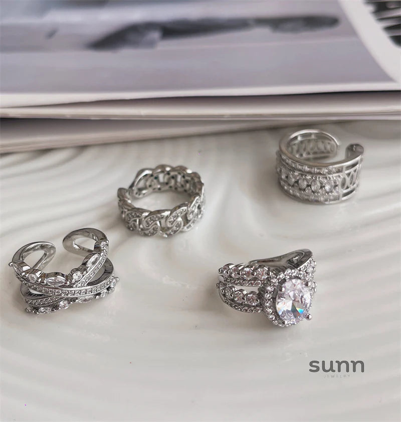 Mckynzie Sparkling Open Ring