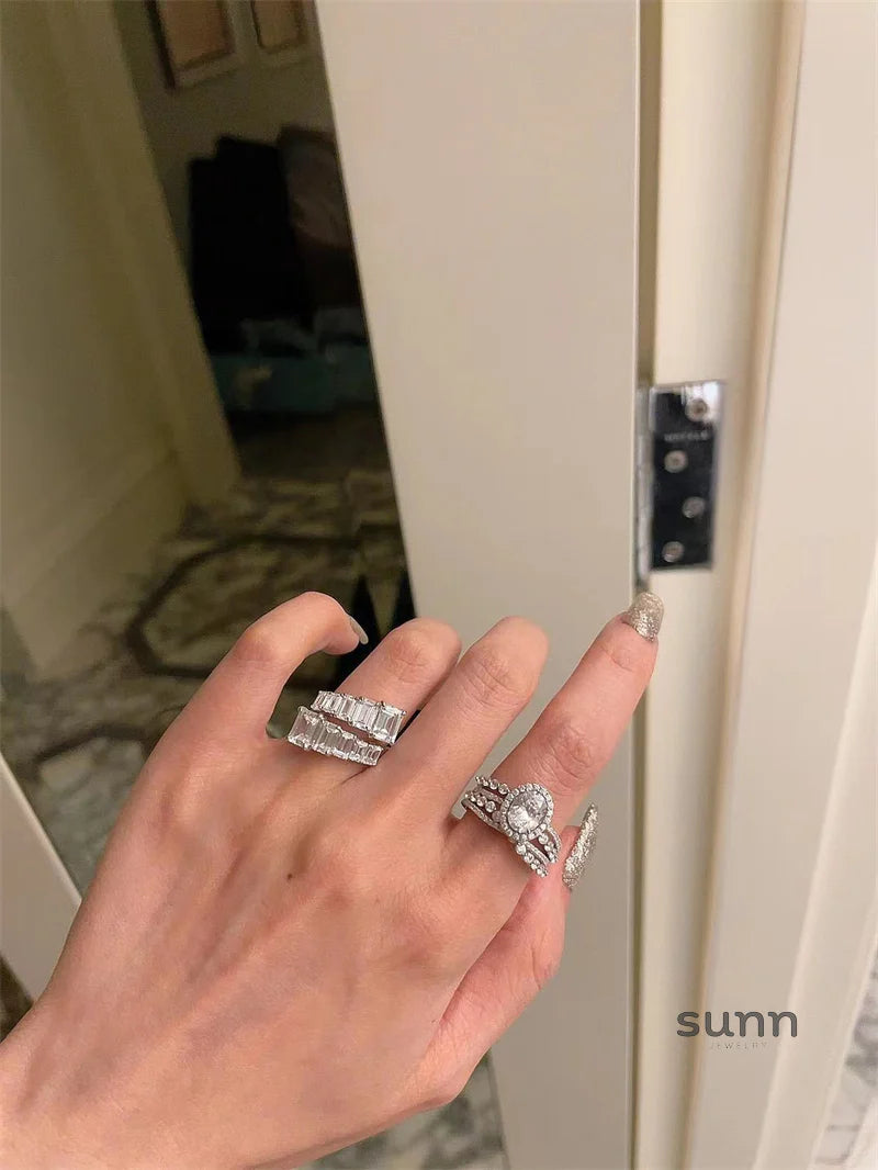 Mckynzie Sparkling Open Ring
