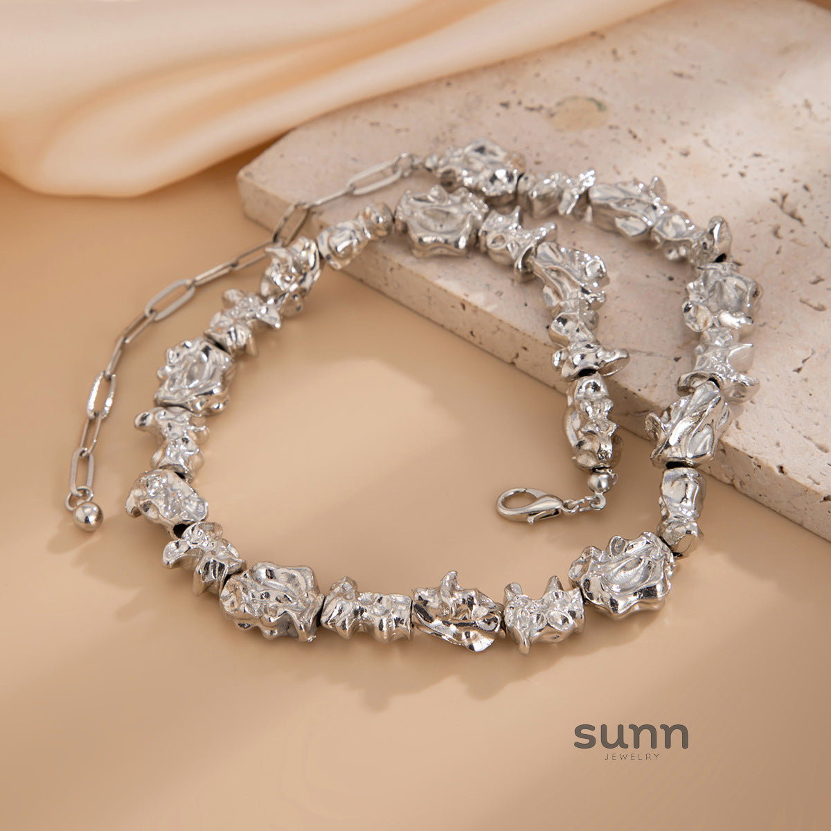 Meagan Molten Metal Jewelry Set [JNUB98O2]