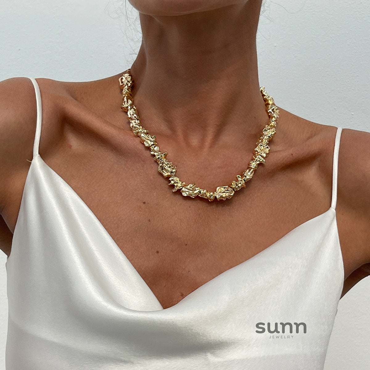 Meagan Molten Metal Jewelry Set [9K1B1UHW]