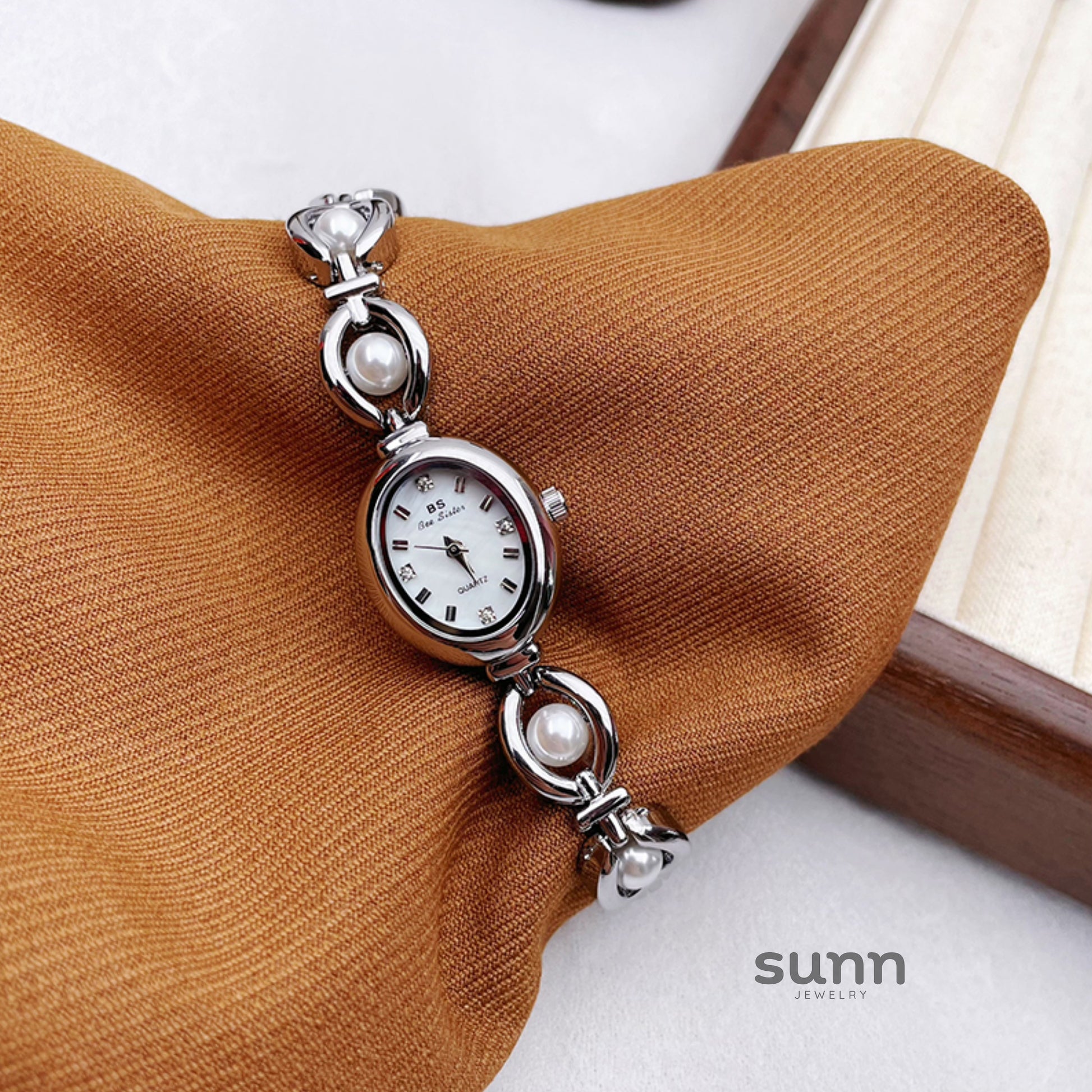 Mecca Pearl Bracelet Watch [BZGKZEFZ]