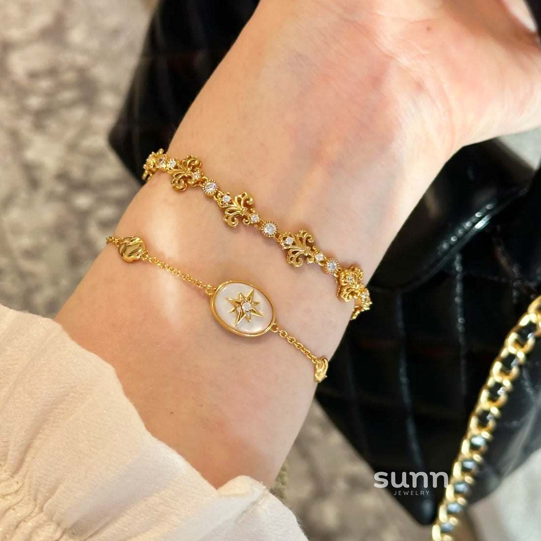 Meena Iris Zircon Bracelet [VJMK5LLL]
