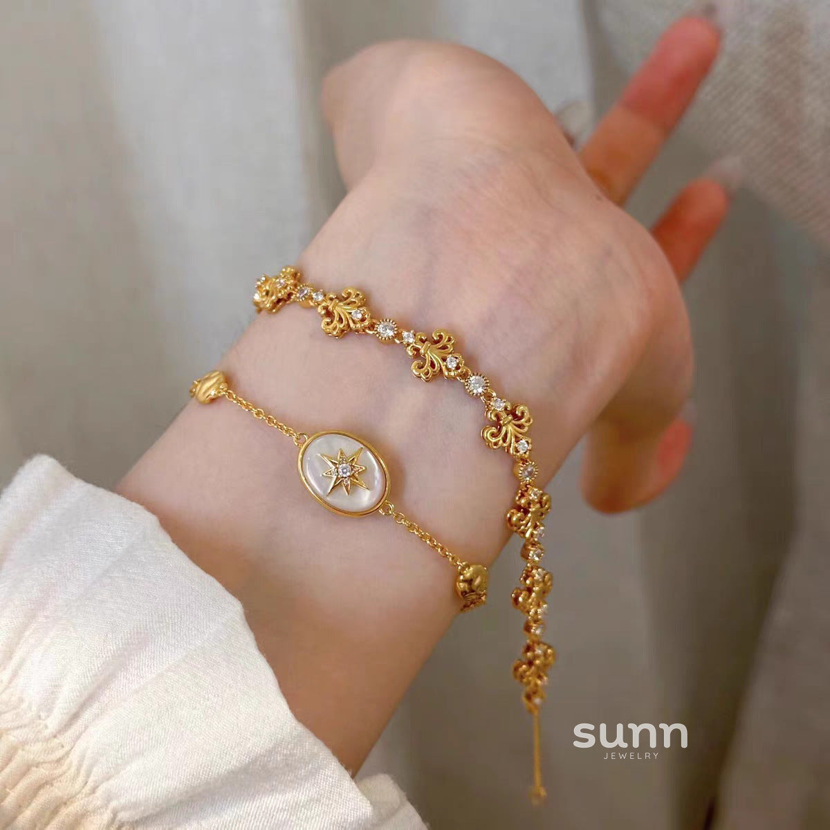 Meena Iris Zircon Bracelet [NOVVKF9X]