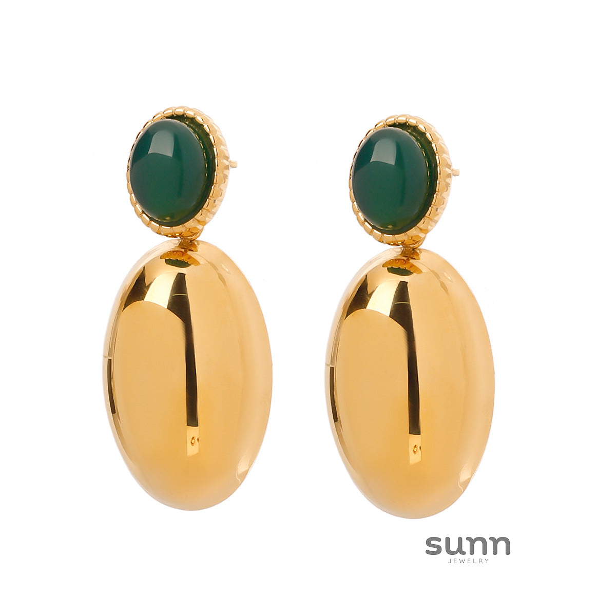 Meera Agate Stud Earrings [FWY66WX8]