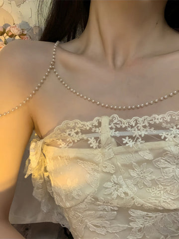 Meghan Pearl Shoulder Chain
