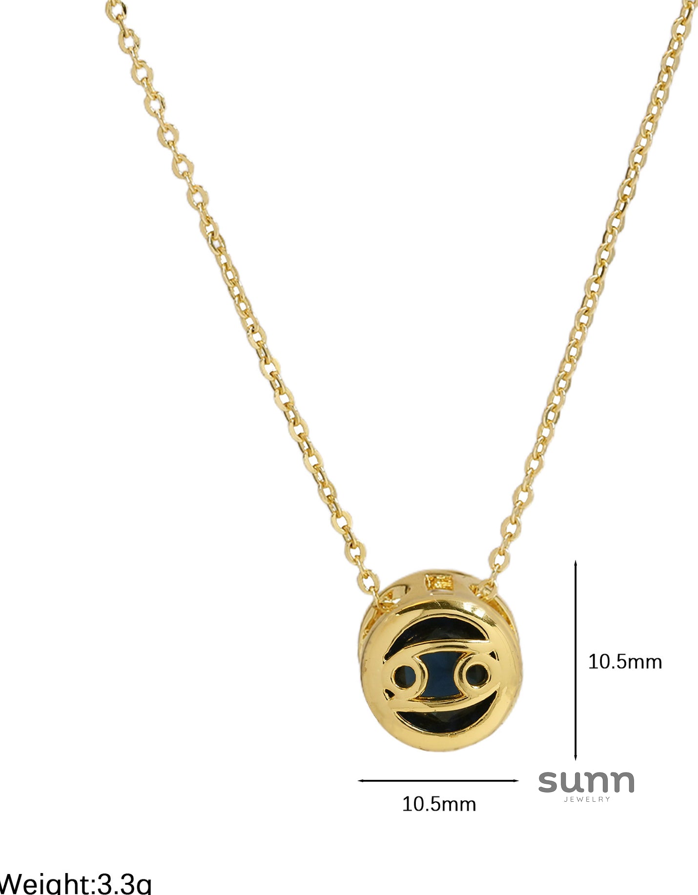 Meher Celestial Zodiac Necklace [6EX4LI8J]