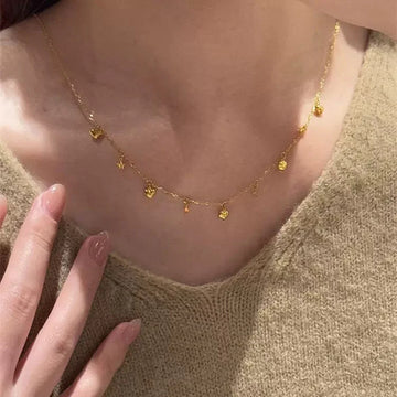Melanie Celestial Heart Necklace