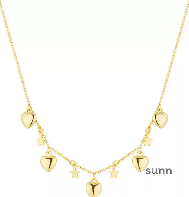Melanie Celestial Heart Necklace