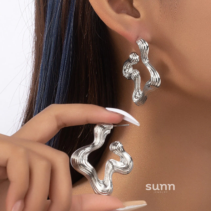 Melanny Geometric Statement Earrings [41RQK6DQ]