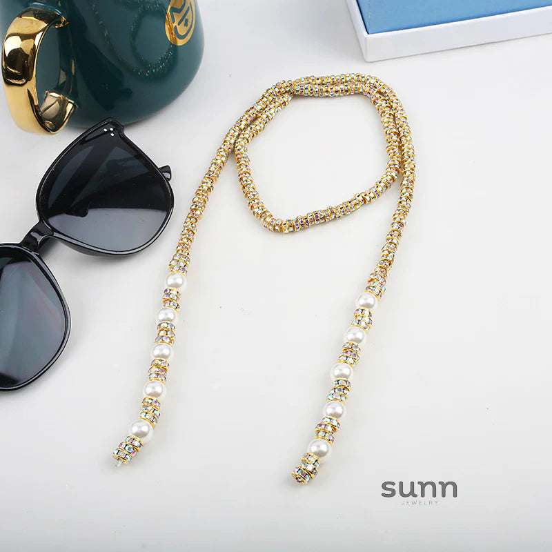 Melany Iridescent Pearl Necklace