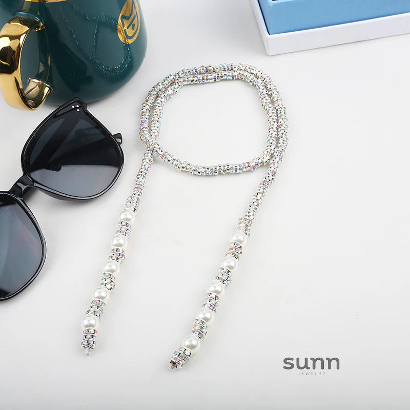 Melany Iridescent Pearl Necklace