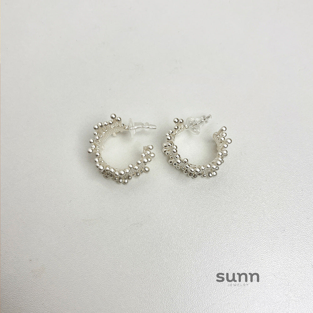 Melissa Braided Metal Earrings [CXQLAN4J]
