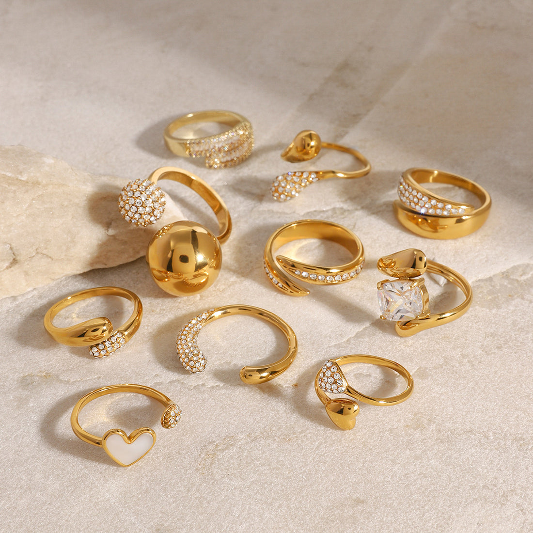 Melissa Geometric Open Ring [3VX8IGJO]