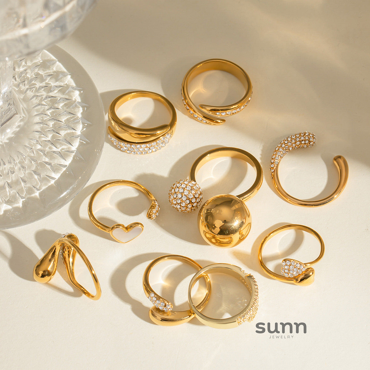 Melissa Geometric Open Ring [QXIY61JU]