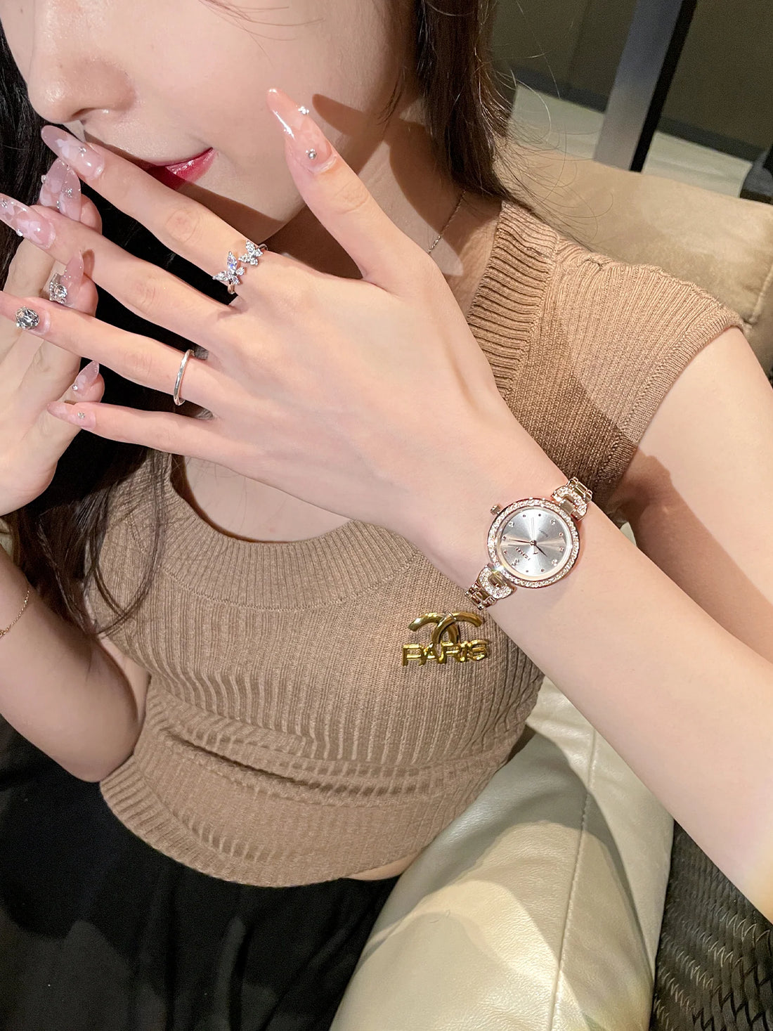 Melrose Rose Gold Starlight Watch