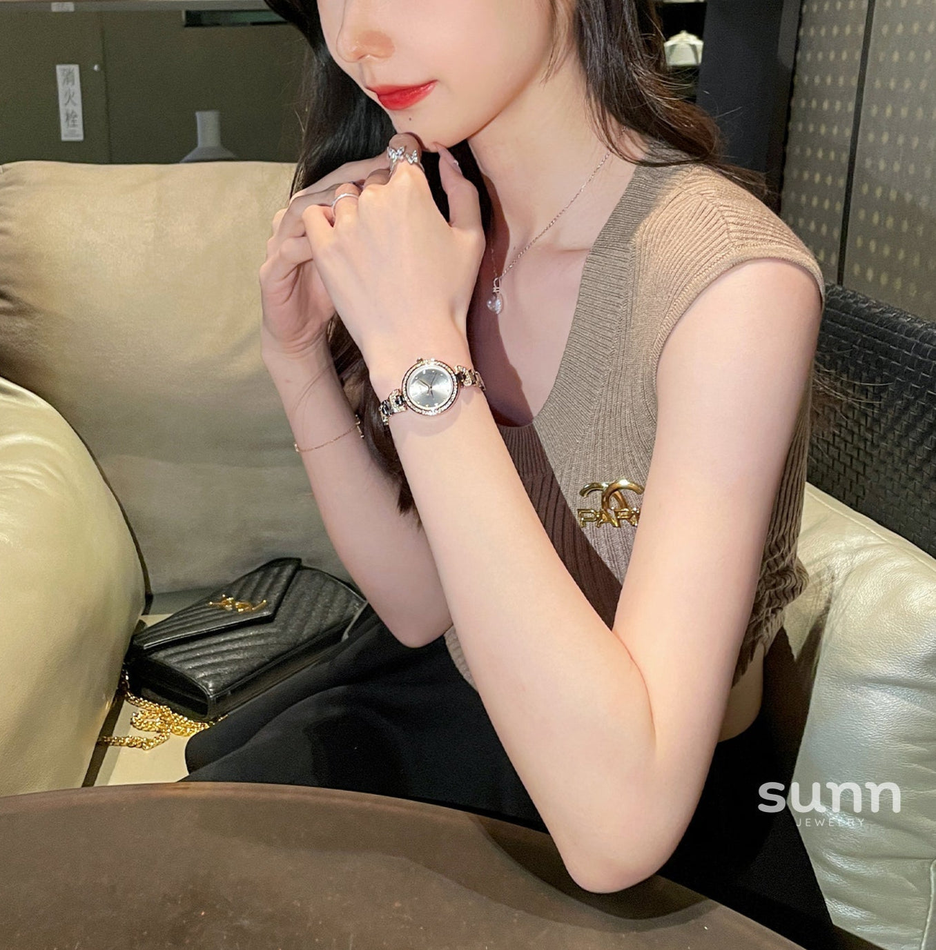 Melrose Rose Gold Starlight Watch