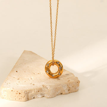 Mercy Layered Cutout Ring Necklace [O9XWSTVS]