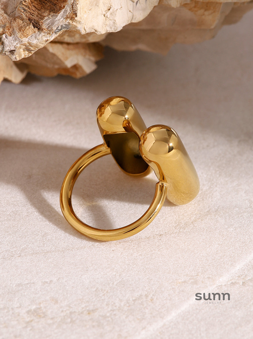 Merritt Sculptural Open Ring [FLLI5YPM]