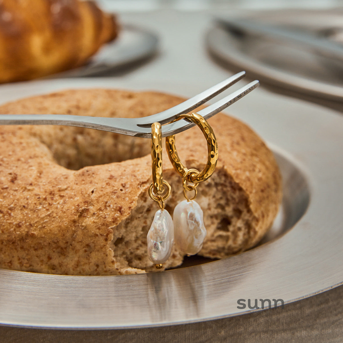 Messiah Pearl Drop Earrings [0X2MW49Y]