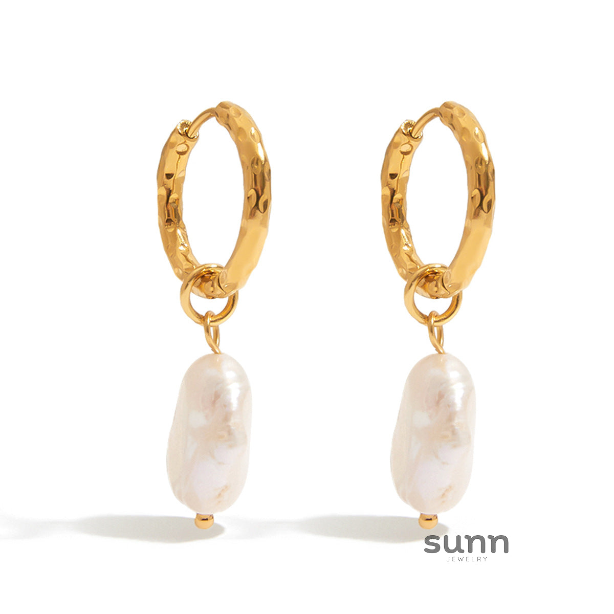 Messiah Pearl Drop Earrings [489KBUUG]