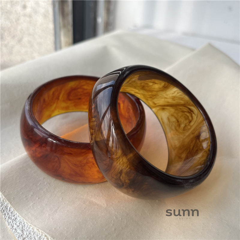 Mikayla Chunky Resin Bangles [JHBK2A21]