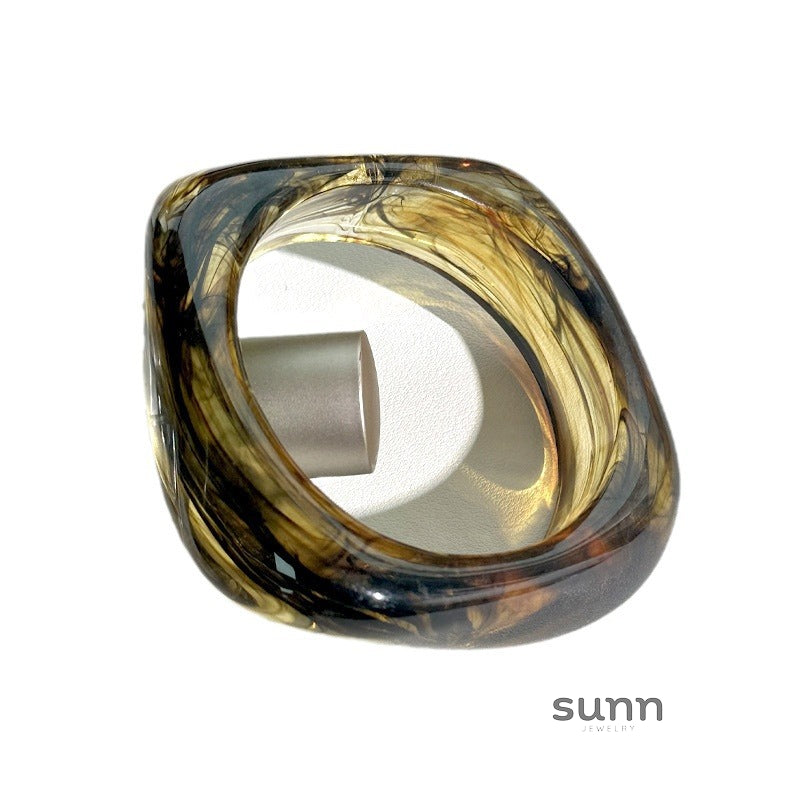Mikayla Chunky Resin Bangles [O16Z83ML]