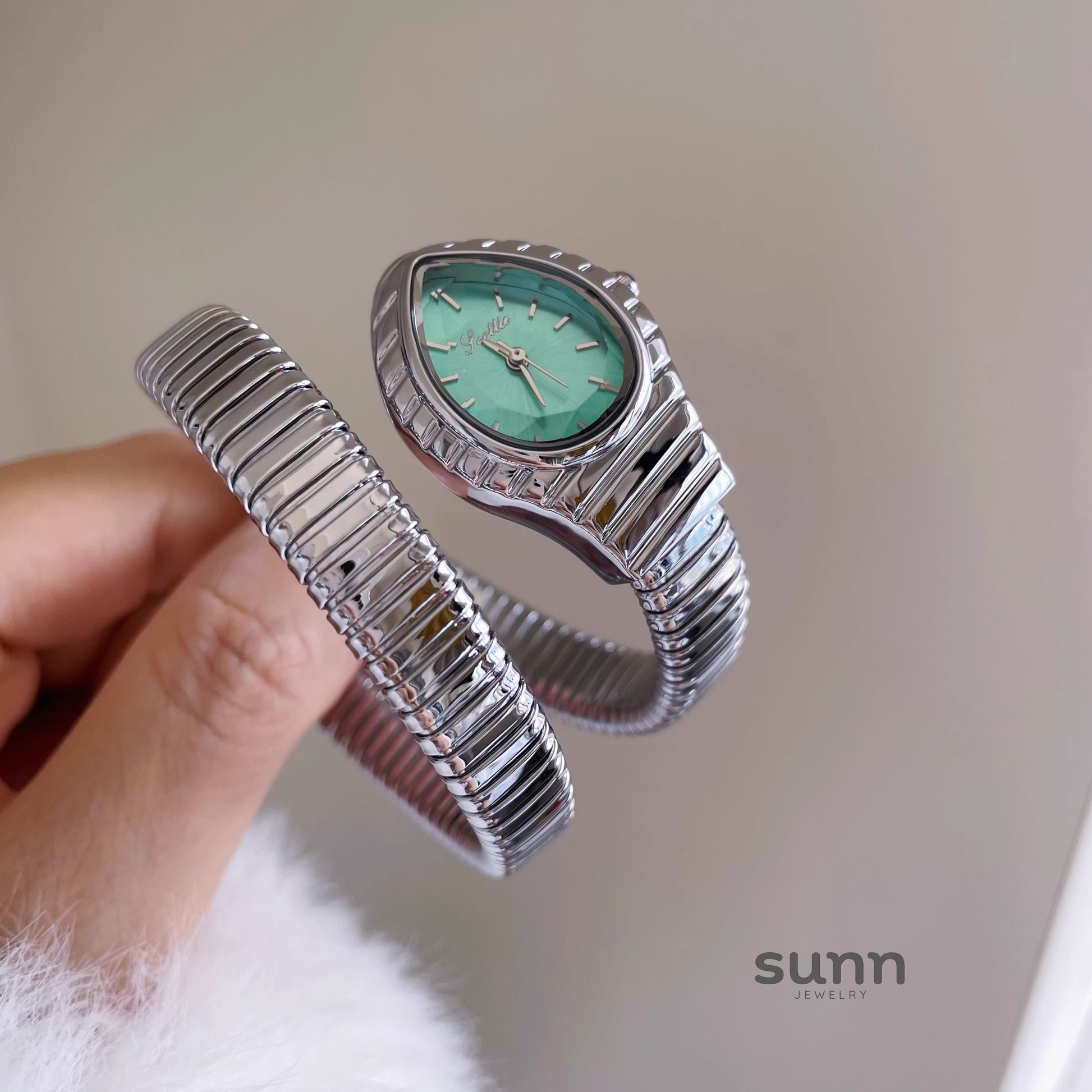 Milagros Coiled Serpent Watch [NTG8LXZ0]