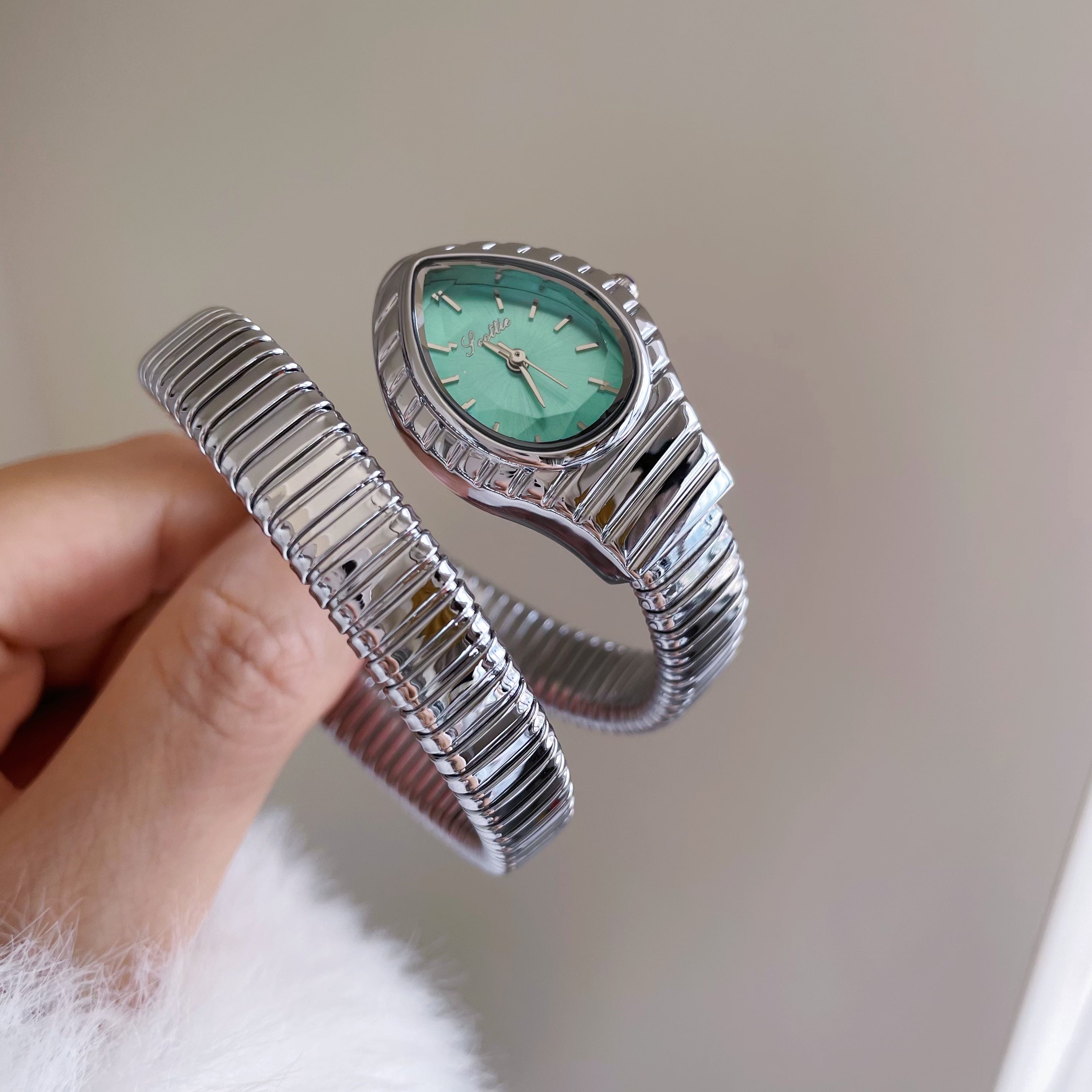 Milagros Coiled Serpent Watch [1M3VJRIF]