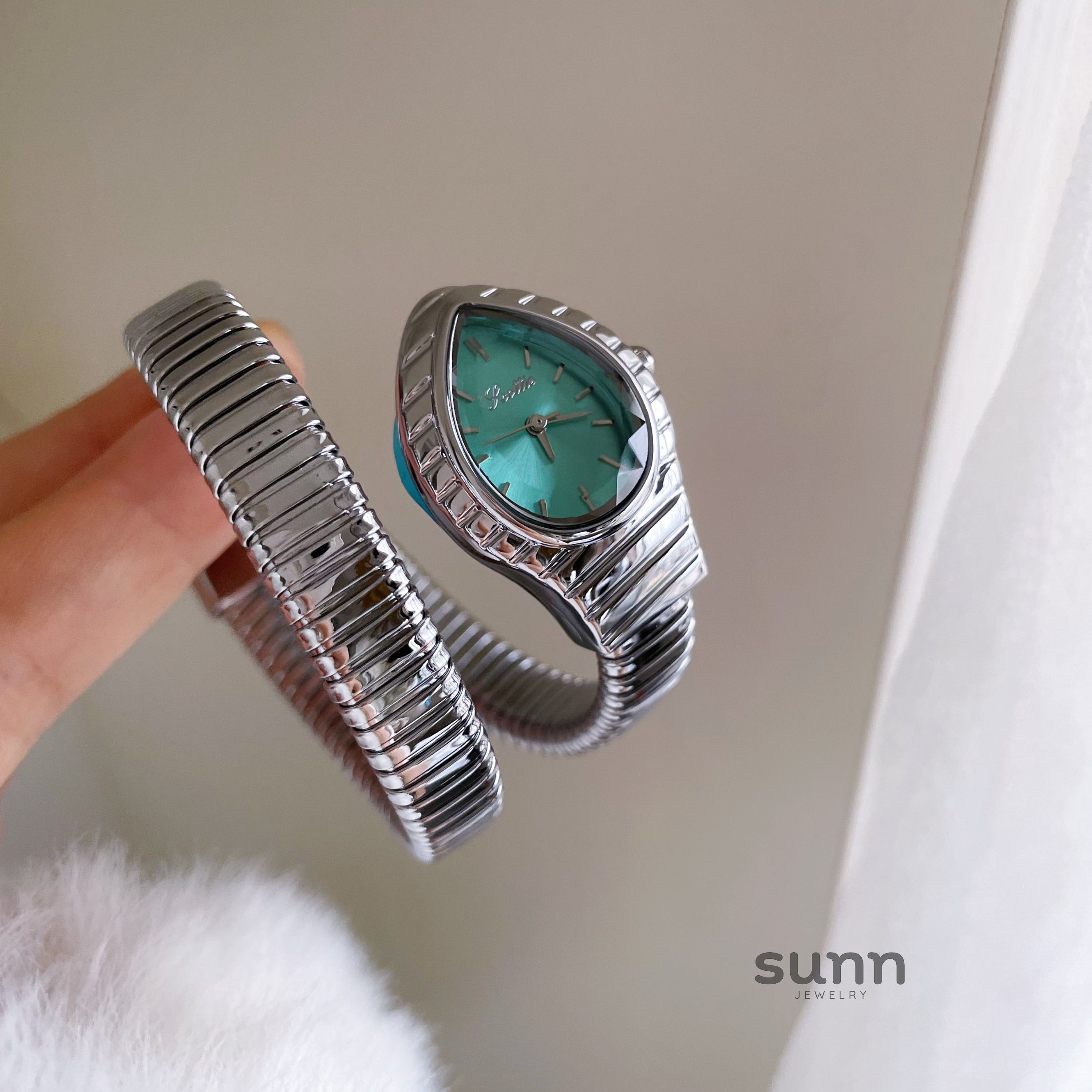Milagros Coiled Serpent Watch [141X66P7]