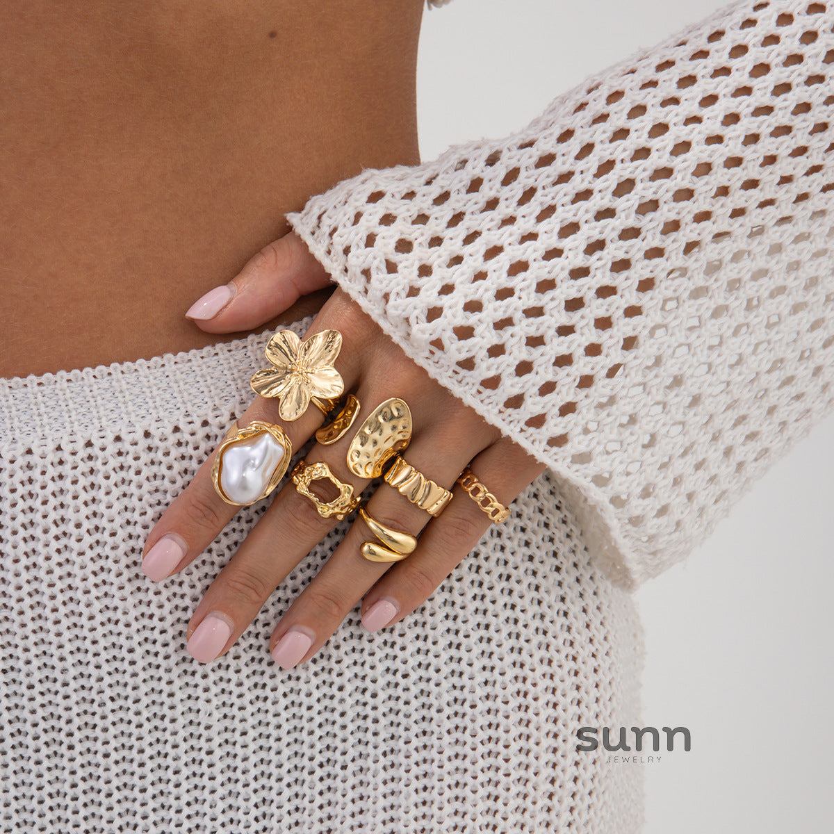 Milana Irregular Open Ring [VDKRRBYI]