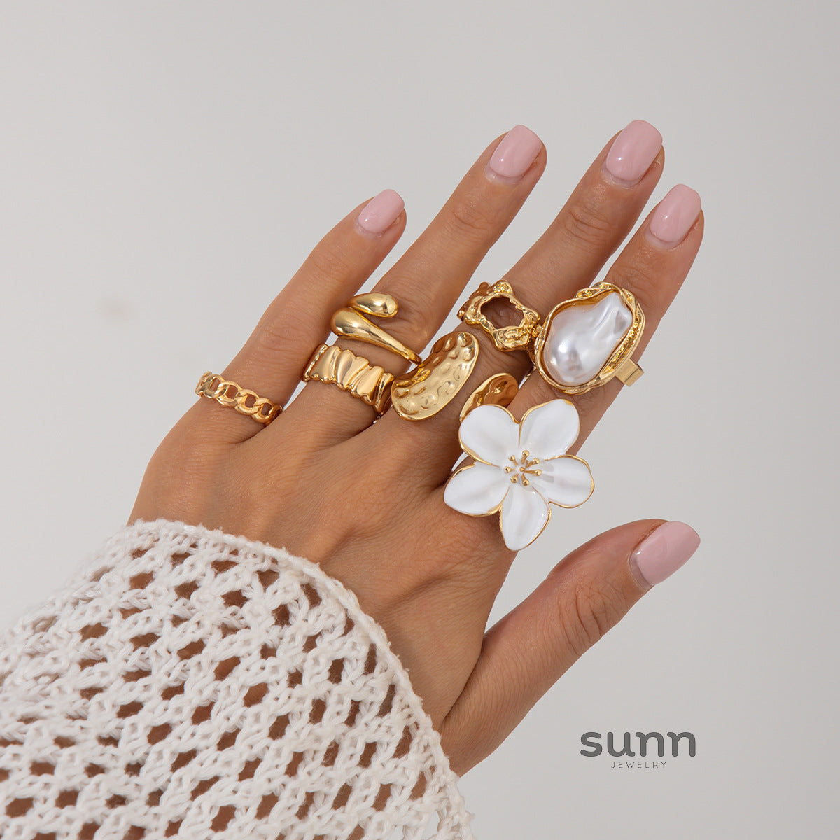 Milana Irregular Open Ring [ZBSDM5BX]