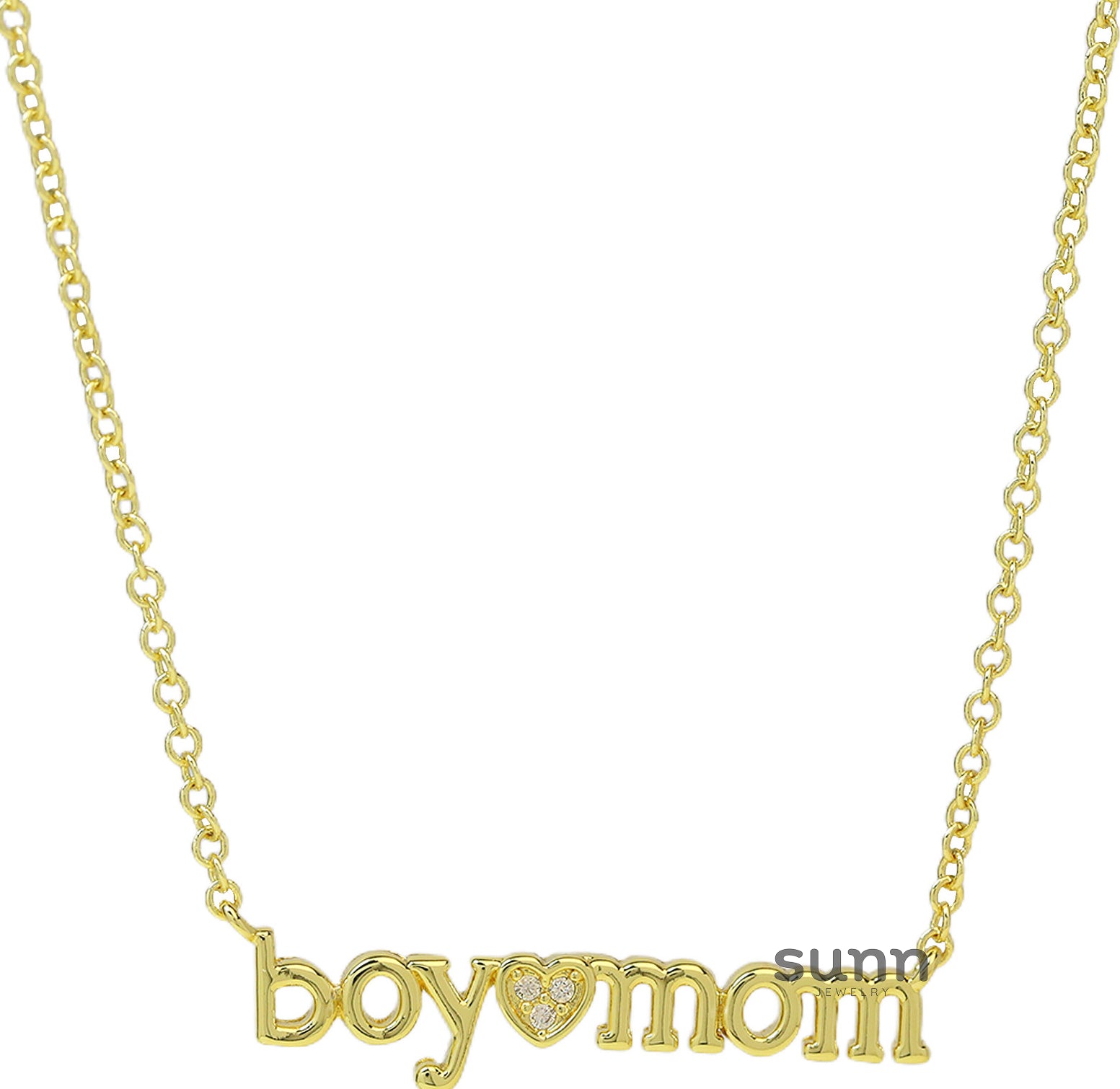 Milana Mama Heart Pendant Necklace [TSJ0QWT0]