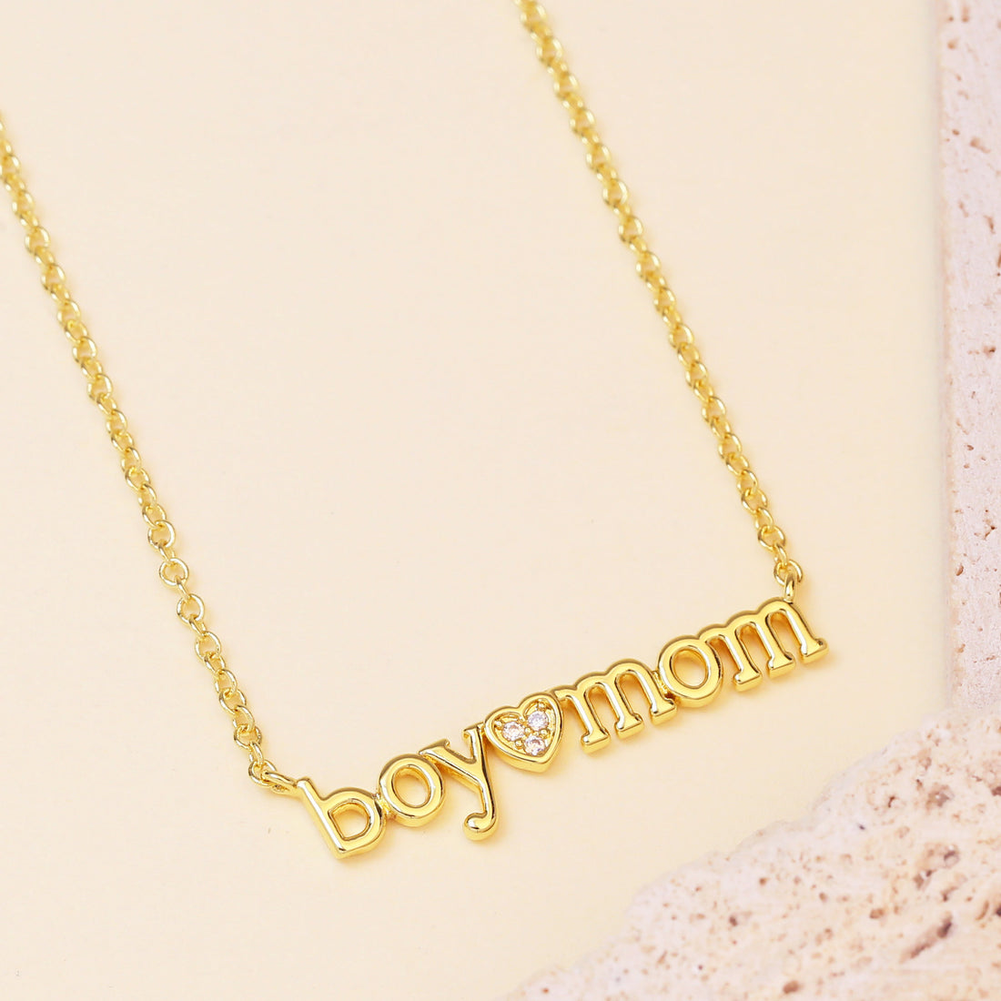 Milana Mama Heart Pendant Necklace [HUH65GNV]
